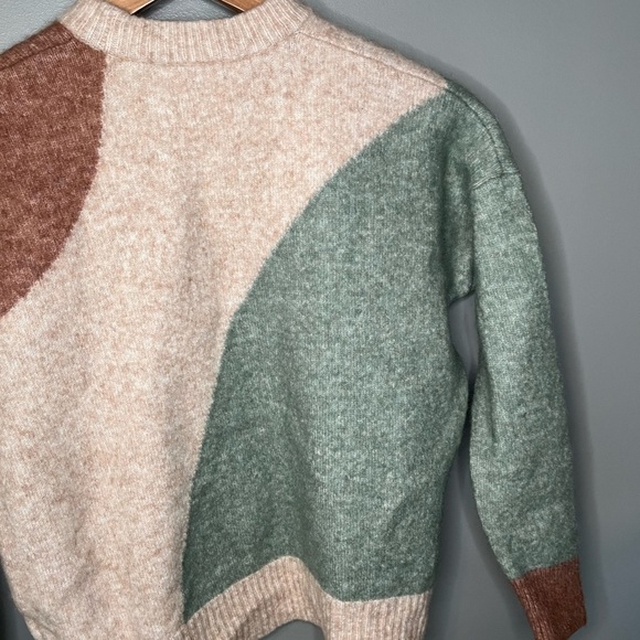 Madewell Cedarbrook Pullover Sweater in Colorblock - Picture 8 of 11